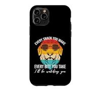Custodia per iPhone 11 Pro Design retrò con cane - ogni morso che prendi, io sarò guardando te.