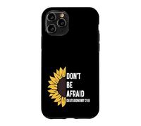 Custodia per iPhone 11 Pro Deuteronomio 31:8 31 8 Dio Gesù Cristiano non ha paura