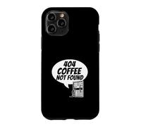Custodia per iPhone 11 Pro Developer Sysadmin Tech 404 Coffee Not Found Error
