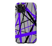 Custodia per iPhone 11 Pro Diagonal Dynamics Lilla-Viola e Nero