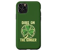 Custodia per iPhone 11 Pro Dibs on the Ginger St Patrick's Shamrock Donne Ragazze