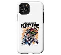 Custodia per iPhone 11 Pro Dino Astronaut Ancient Rex Future Fusion Art Space Explorer