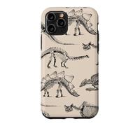 Custodia per iPhone 11 Pro Dinosaur Bones Prehistoric Animal Fossilized