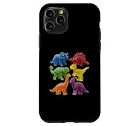 Custodia per iPhone 11 Pro Dinosauri gommosi - caramelle dolci colorate