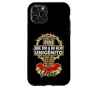Custodia per iPhone 11 Pro Dios al mundo, que ha dado a su Hijo unigénito