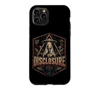 Custodia per iPhone 11 Pro Disclosure 2026 UFO Alien Truth Seeker UAP Design retrò