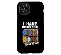 Custodia per iPhone 11 Pro Disco divertente Gof Men I have enough disc