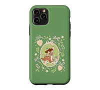 Custodia per iPhone 11 Pro Disney Bambi Spring Forest Enchantment Floral Coquette Style