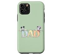 Custodia per iPhone 11 Pro Disney Dad Mickey & Minnie Pastel Letters Family Disney Trip