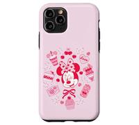 Custodia per iPhone 11 Pro Disney Minnie Mouse Sweet Treats & Cherries Pink Coquette