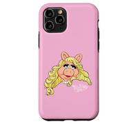 Custodia per iPhone 11 Pro Disney The Muppets Miss Piggy Big Face
