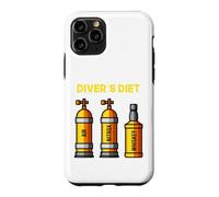 Custodia per iPhone 11 Pro Divers Dieta Divertente Immersioni Immersioni Nitrox Air Dieta Umorismo Uomini