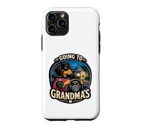 Custodia per iPhone 11 Pro Divertente bassotto andando alle nonne guida