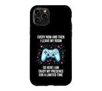 Custodia per iPhone 11 Pro Divertente dicendo ogni tanto e poi lascia la mia stanza
