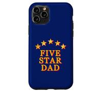 Custodia per iPhone 11 Pro Divertente festa del papà a cinque stelle