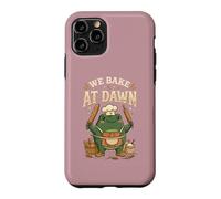 Custodia per iPhone 11 Pro Divertente meme umoristico sulla rana che cuociamo all'alba