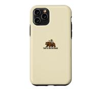 Custodia per iPhone 11 Pro Divertente rana che cavalca l'orso questo è un meme indignazione