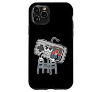 Custodia per iPhone 11 Pro Divertente Retro Gamer Controller Angry Retro Gaming Design