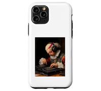 Custodia per iPhone 11 Pro DJ Mozart - Classical Music Meets Turntable | Funny DJ Music