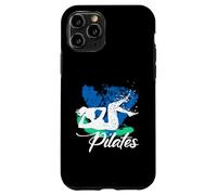 Custodia per iPhone 11 Pro donna, fare, bicicletta, crunch, posa, sport, fitness, pilates