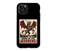 Custodia per iPhone 11 Pro Drago Nato nel Barrens Heavymetal Mitico