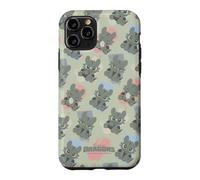 Custodia per iPhone 11 Pro DreamWorks Dragons Toothless Expression Paint Strokes