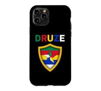 Custodia per iPhone 11 Pro Drusi, Siria, Libano, Suwayda, bandiera drusa, bandiera dei drusi