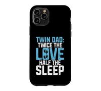 Custodia per iPhone 11 Pro Due volte l'amore metà del sonno Twin Dad