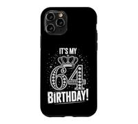 Custodia per iPhone 11 Pro È il mio 64° compleanno regali per uomini donne 64 anni