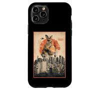 Custodia per iPhone 11 Pro Easter Bunny Funny Japanese Kaiju Egg Hunt Joke