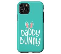 Custodia per iPhone 11 Pro Easter Family Matching Outfits Pastel Easter Daddy Bunny