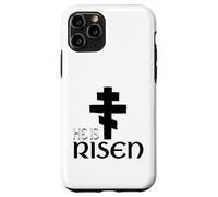 Custodia per iPhone 11 Pro Egli è risorto cristianesimo ortodosso Pasqua greca ortodossa