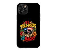 Custodia per iPhone 11 Pro El Toca-Discos è tornato Boricua Retro Vinyl DJ Vibes