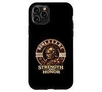 Custodia per iPhone 11 Pro Elmo Centurione Romano Forza Onore Antica Roma 753 AC