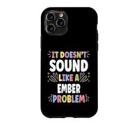 Custodia per iPhone 11 Pro EMBER Personalized Women's Gift Custom EMBER