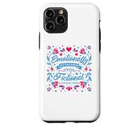 Custodia per iPhone 11 Pro Emotionally Attached To Fictional Characters, Libri