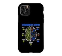 Custodia per iPhone 11 Pro Engineer's Brain Funny Engineering Humor Problem Solver