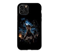 Custodia per iPhone 11 Pro Epic Bible Story Christian Graphic - Samson Battle