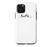 Custodia per iPhone 11 Pro escursioni montagne alpi ECG battito cardiaco all'aperto bou