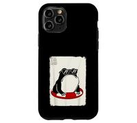 Custodia per iPhone 11 Pro Estate Grumpy Frog Divertente Kawaii Giapponese