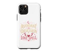 Custodia per iPhone 11 Pro evitante di ossessione incantesimo d'amore scherzo divertente