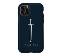 Custodia per iPhone 11 Pro Excalibur Spada leggendaria nella pietra Re Arthur Minimal