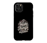 Custodia per iPhone 11 Pro Faccio cose e ignoro le responsabilità Crafting
