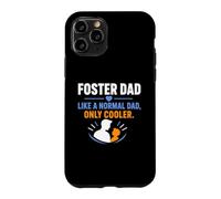 Custodia per iPhone 11 Pro Family Parenting Foster Dad Like A Normal Dad Only Cooler