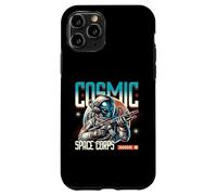 Custodia per iPhone 11 Pro Fantascienza Cosmic Space Corps Alien Warrior Battalion