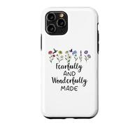 Custodia per iPhone 11 Pro Fearfully & Wonderfully Made Sign Bible Verse Psalm 139:14