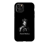 Custodia per iPhone 11 Pro Federico Barbarossa Medievale Re Imperatore Ritratto