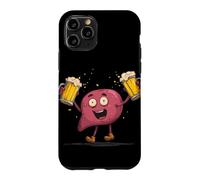 Custodia per iPhone 11 Pro Felice Giornata del fegato con Costume