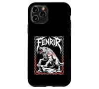 Custodia per iPhone 11 Pro Fenrir Mitologia Norrena Lupo vichingo Guerriero Nordico Leggenda