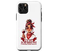 Custodia per iPhone 11 Pro Féria Donna Bayonne Dax Basco Umorismo Aperitivo Alcol e Festa